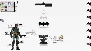 Batman Rainmeter Skins