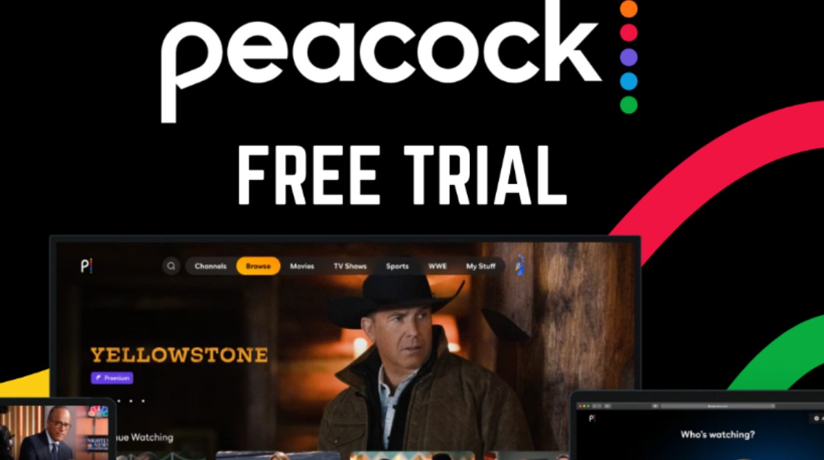 peacock premium free trial